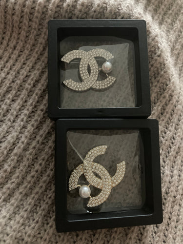 Diamond Chanel Brooches