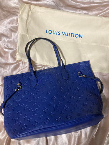 Blue LV Bag