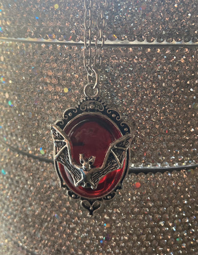 Red Bat necklace